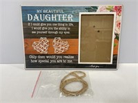Daughter I Love You gifting frame