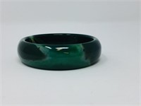 Green swirl Jade bracelet