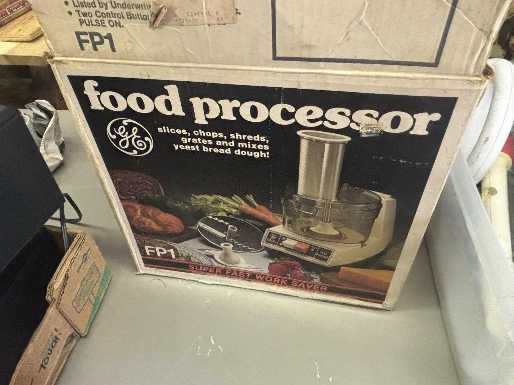 GE food processor works