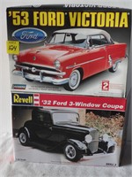 1953 Ford Victoria & 1932 Ford Coupe Model Kits