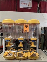 NEW 3-Jug Electric Beverage Dispenser