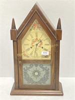 Ma Leck VTG Wooden Steeple Clock