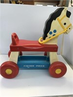 Vintage Fisher Price Ride on horse