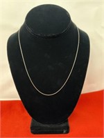 18in Italy 925 Sterling Silver Necklace 3.42