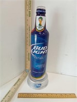 Large Metal Bud Light Limited Edition FIFA WORLD