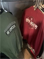 ASSORTED M HOODIES AND SHIRTS