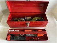 Red Tool Box with Tools Included