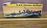 Revell U.S.S Fletcher Destroyer- In Box