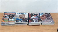 Large Lot Football Baseball Programs Magazines