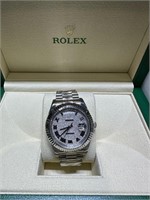 ROLEX 41MM WHITE GOLD PRESIDENTIAL MODEL 218239