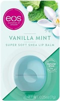 EOS Visibly Soft Lip Balm Sphere, Vanilla Mint,