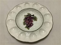 Grape Pattern Deviled Egg Plate
