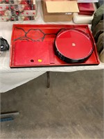 Japan Red Lacquered Set