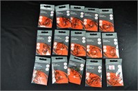 (10) 10 Packs of South Bend worm hooks fishing NEW