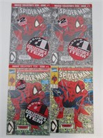 Spider-Man #1 (x4) w/Todd McFarlane Signed!