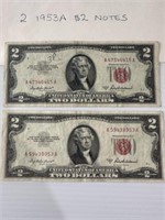 2 1953A $2 Note