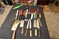 GROUP KNIVES-MEAT CLEAVERS