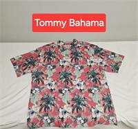 Tommy Bahama Short Sleeve Shirt XL SILK