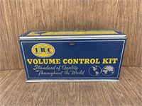 Vtg Metal IRC Volume Control Kit Display Cabinet
