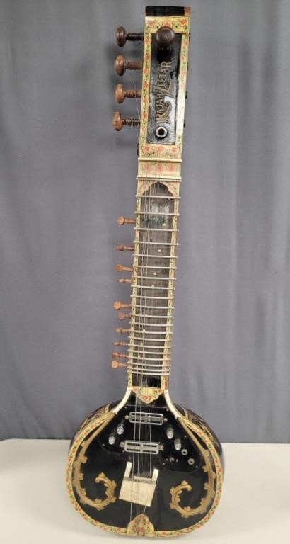 1970's Rajah Zeetar Large Sitar