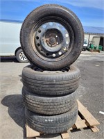 (4) Michelin 225/65R17 Tires & Rims