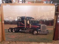 1995 Freightliner Display on Foam Board