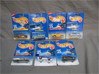 7 NIB Die Cast Assorted Hot Wheel Collectible Cars