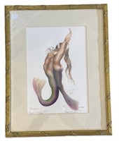 Robert Kline Mermaid & Merman Nautical Print