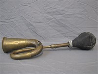 Vintage Brass Curled Horn