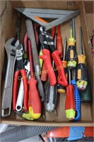 Screwdrivers, Wrenches, Pliers, misc