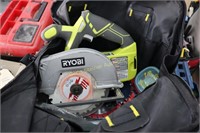 Ryobi Battery Operated Saw & Makita Electric Saw