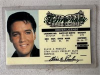 Elvis Presley Souvenir Driver’s License