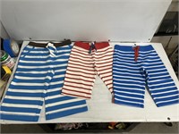 Size 5-6Y kids mini boden striped pants