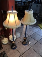 Pr of Decorator Table Lamps