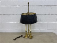 Decorative Brass 3-socket Table Lamp