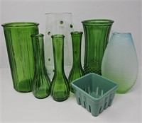 Green Vase Assortment