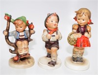 Three German Hummel figurines