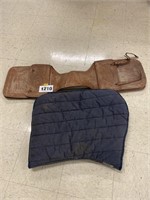 US Leather Saddle Bag & Saddle Pad,