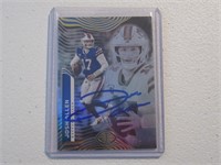 JOSH ALLEN SIGNED SPORTS CARD WITH COA