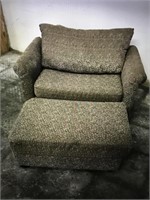 Sofa  chair with ottoman