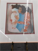 Framed "Sandy's Baby" Print