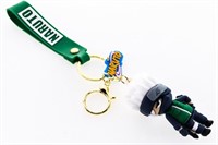 Anime Naruto 3D Key Chain Green