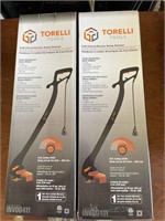 (2) Electric String Trimmers (appear NIB)