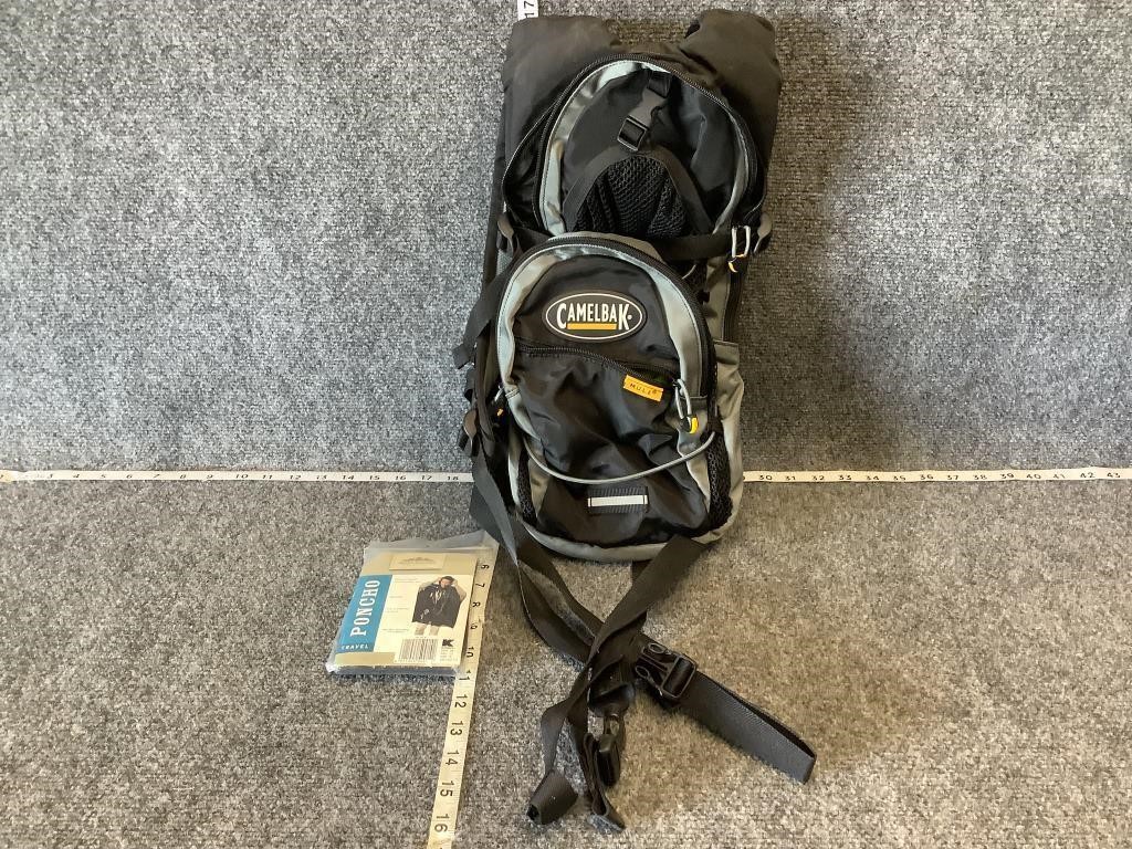 Camelbak Backpack and Travel Poncho