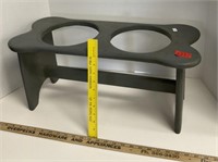 Dog Bowl Stand Wooden