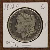 Better Morgan Silver Dollar 1878-CC