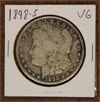 Better Morgan Silver Dollar 1898-S