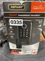 DEFIANT SMART FINGER PRINT  DEADBOLT RETAIL $120