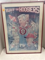 Signed Hoosiers Poster