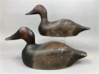 2 Cloyd Ellingboe Attributed Duck Decoys